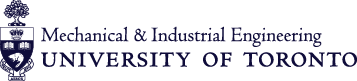 Machanical and Industrial Engineering, University of Toronto logo