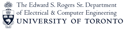 Electrical and Computer Engineering, University of Toronto logo